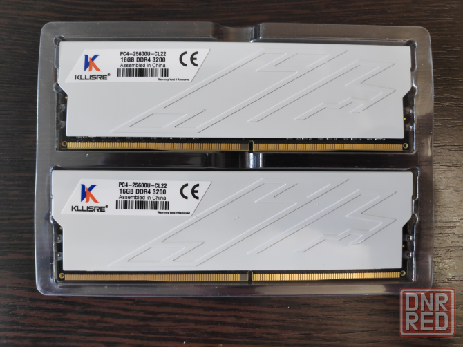 Оперативная память KLLISRE DDR4 32гб (16x2) 3200 МГц Новая Донецк - изображение 2