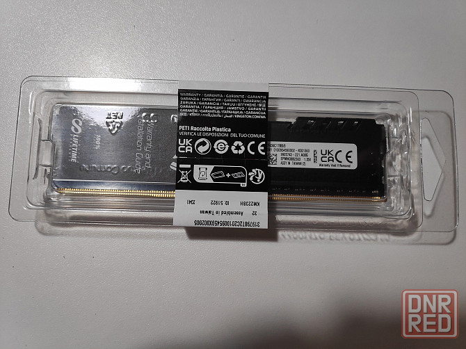 Оперативная память Kingston FURY Beast Black 16gb (8x2) DDR4 3600MHz Новая Донецк - изображение 2