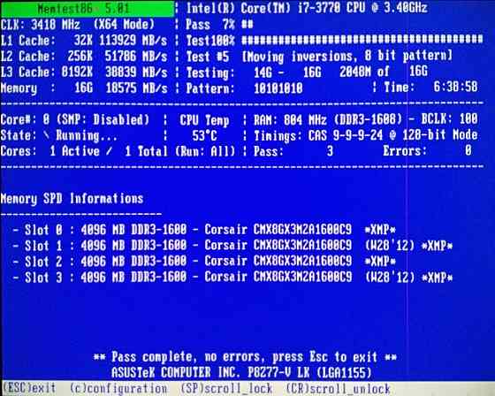 DDR3 4Gb+4Gb+4Gb+4Gb 1600MHz (PC3-12800) Corsair XMS3 CMX8GX3M2A1600C9 - DDR3 16Gb - Обмен на Офисы Донецк