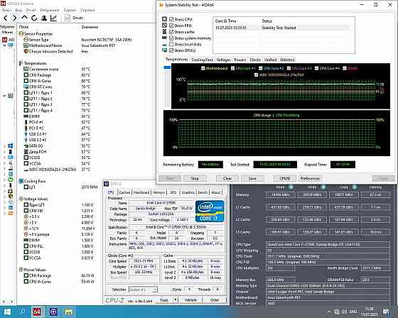 Core i7-2700K 3.5 GHz (8M Cache, up to 3.9 GHz) Socket 1155 -4 ядра, 8 потоков- обмен на офисы 2010 Донецк