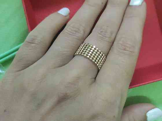 Новое кольцо из желтого золота 585°, 16 размер Донецк