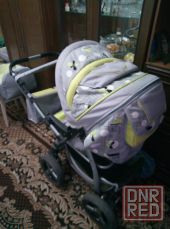 Продаю коляску для новорождённого б у зима лето Макеевка - изображение 2