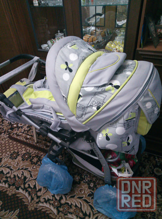 Продаю коляску для новорождённого б у зима лето Макеевка - изображение 5