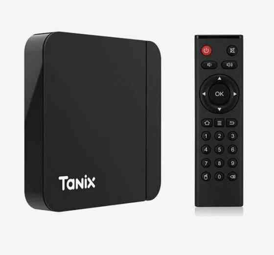 Тв приставка Tanix W2 4/32 Гб настроена Донецк