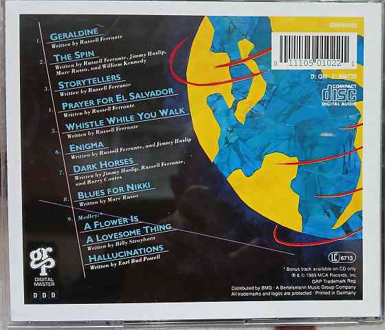 Аудио CD компакт диск фирменный: Yellowjackets - 1989 - The Spin Макеевка