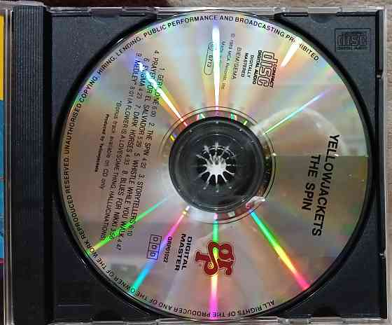 Аудио CD компакт диск фирменный: Yellowjackets - 1989 - The Spin Макеевка