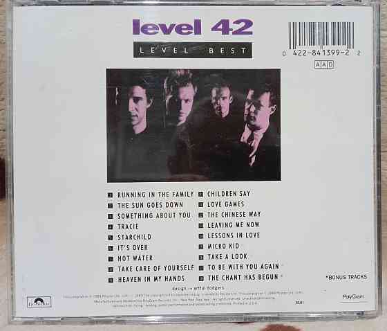 Компакт диск фирменный: Level 42 - 1989 - Level Best Макеевка