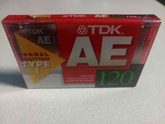 Новая запечатанная аудиокассета "TDK"-AE120 Type I. Japan. Донецк