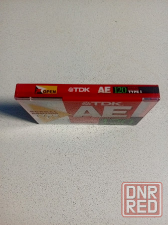 Новая запечатанная аудиокассета "TDK"-AE120 Type I. Japan. Донецк - изображение 3