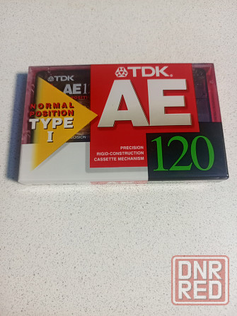 Новая запечатанная аудиокассета "TDK"-AE120 Type I. Japan. Донецк - изображение 4