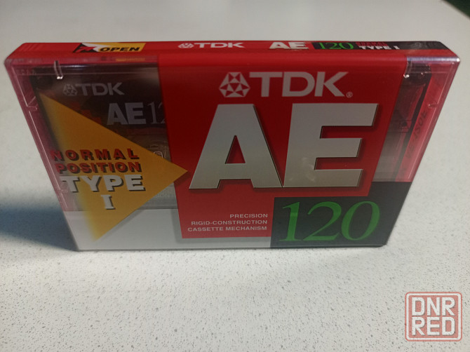 Новая запечатанная аудиокассета "TDK"-AE120 Type I. Japan. Донецк - изображение 1