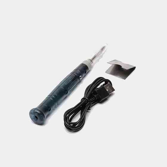 Паяльник USB 8 Вт, нихромовый нагреватель, подставка Мариуполь