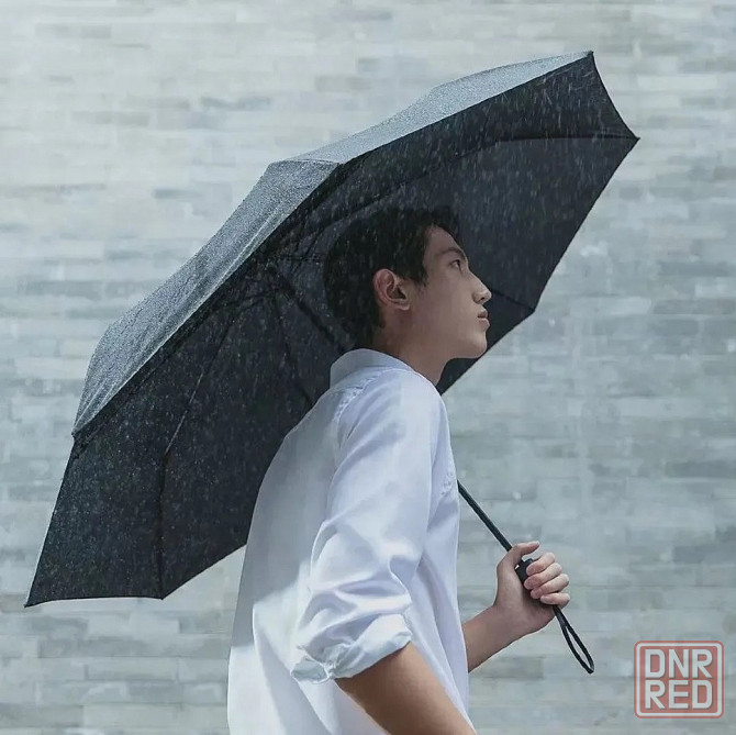 Зонт Xiaomi 90 Points NINETYGO Large And Convenient All-Purpose Umbrella (черный) Макеевка - изображение 2