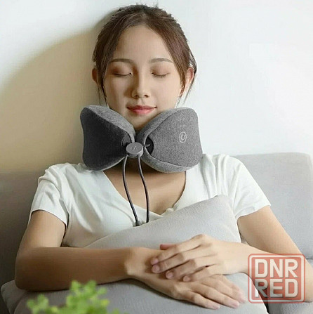 Массажная подушка для шеи Xiaomi LeFan Comfort-U Pillow Massager LR-S100 (серая) Макеевка - изображение 4