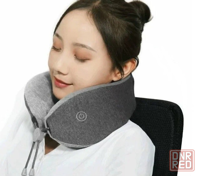Массажная подушка для шеи Xiaomi LeFan Comfort-U Pillow Massager LR-S100 (серая) Макеевка - изображение 3