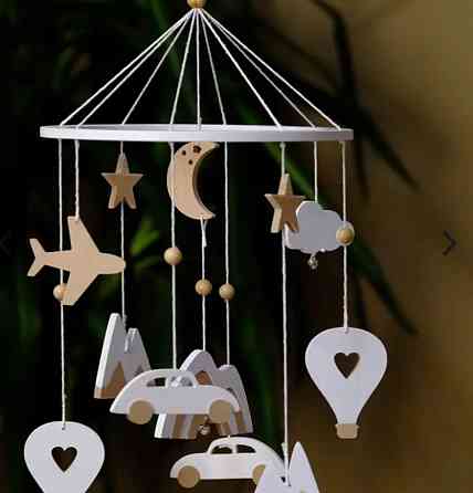 Деревянный мобиль Макеевка