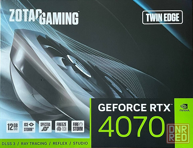 Видеокарта Zotac GeForce RTX 4070 Twin Edge 12GB GDDR6 (192bit) Донецк - изображение 1