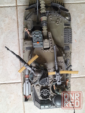 Танк большой, с солдатиками,детская игрушка. Донецк - изображение 3