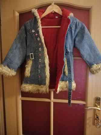 Продам джинсовую куртку для девочки рост 120 см Донецк