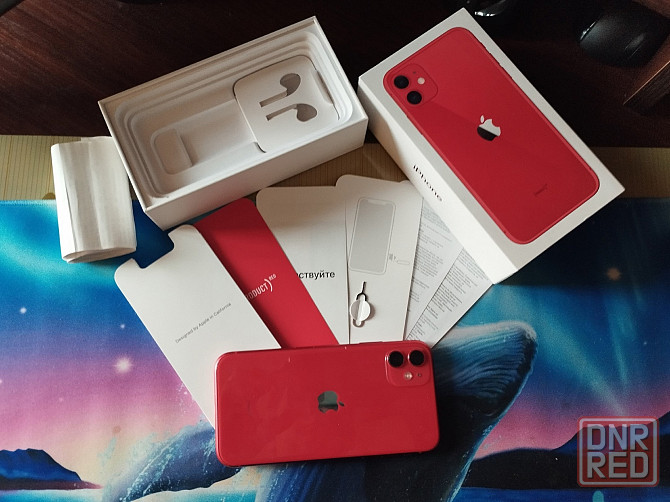 iPhone 11 Red, 128GB Донецк - изображение 1
