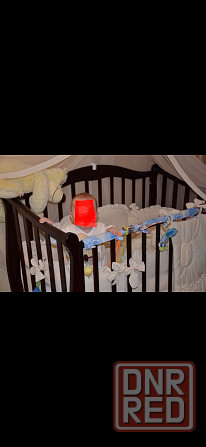 Детская кроватка с ящиком, маятником, Бук - Трия Фея (Орех) Донецк - изображение 8