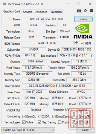 видеокарта NVIDIA GeForce RTX 3060 12 Gb (Не LHR) Донецк - изображение 4