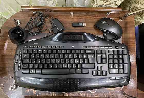 Беспроводная клавиатура + мышь Logitech MX 5500 Макеевка
