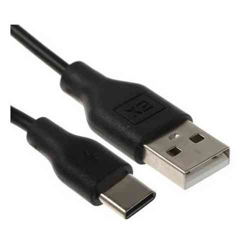 Кабель USB AM/Type-C Ugetus силиконовый 1m черный Донецк