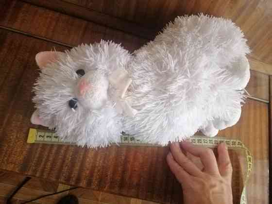 Продам мягкую игрушку Белый Кот 28 см Донецк