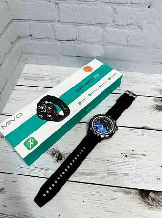 Cмарт часы Mivo GT4 (1.5 HD IPS, IP68, NFC, ответ по BT) Black Макеевка