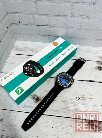Cмарт часы Mivo GT4 (1.5 HD IPS, IP68, NFC, ответ по BT) Black Макеевка - изображение 3
