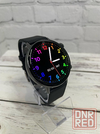 Cмарт часы Mivo GT5 (1.5" HD IPS, IP68, NFC, ответ по BT) Black/Silver Макеевка - изображение 5