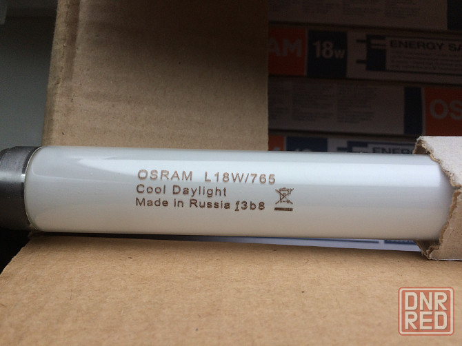 Лампа Новая люминесцентная 18 Вт OSRAM холодная L18/765 Донецк - изображение 2