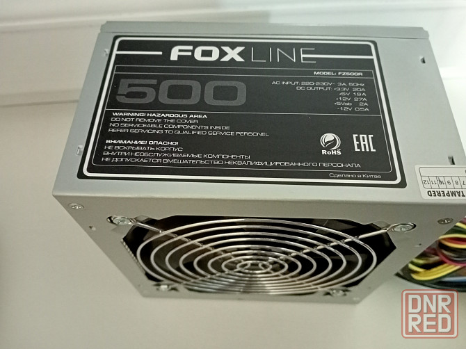 Блок питания Foxline 500W Донецк - изображение 1