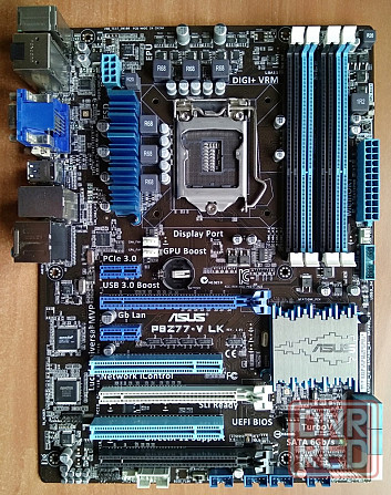 Asus P8Z77-V LK (s1155, Intel Z77, PCI-Ex16) Socket 1155 - Топовая плата - Обмен на Офисы 2010 Донецк - изображение 1