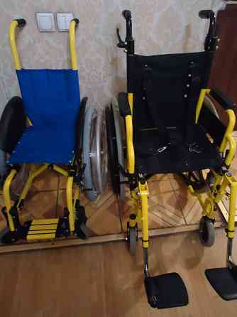 инвалидная коляска детская складная две на 5 лет и на 15 лет Донецк