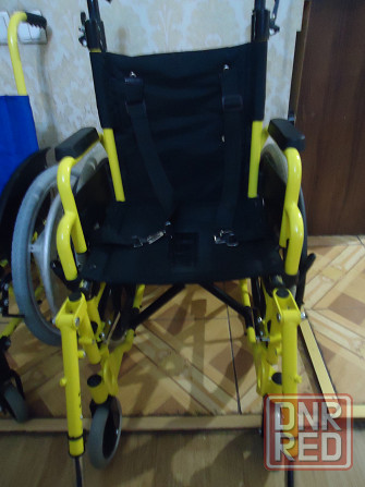 инвалидная коляска детская складная две на 5 лет и на 15 лет Донецк - изображение 2