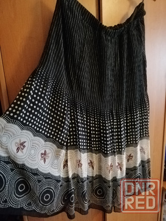 Шифоновая юбка, р. 52-56 Донецк - изображение 1