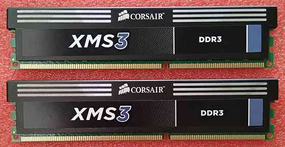 DDR3 4Gb+4Gb 1600MHz (PC3-12800) Corsair XMS3 CMX8GX3M2A1600C9 - DDR3 8Gb - Обмен на Офисы 2010 Донецк