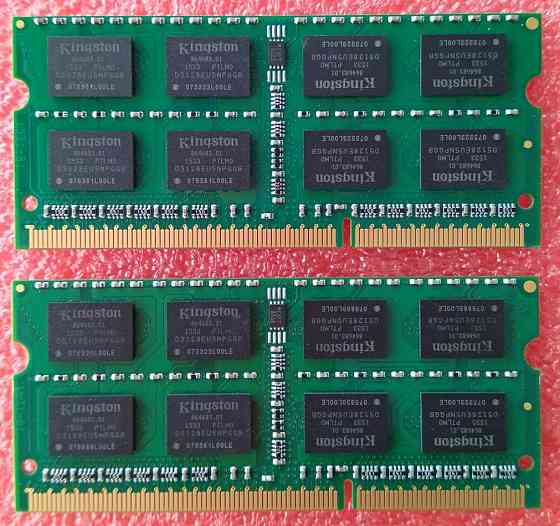 SO-DIMM DDR3 8Gb+8Gb 1600MHz (PC3L-12800S) 1.35V - Kingston KTA-MB1600LK2/16G - KIT DDR3 16Gb - Донецк