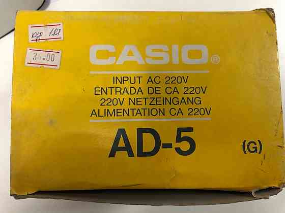 Блок питания AD-5 для синтезатора Casio 9V 0.85A Донецк