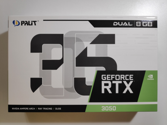 Видеокарта Palit NVIDIA GeForce RTX 3050 DUAL 8ГБ Новая! Донецк