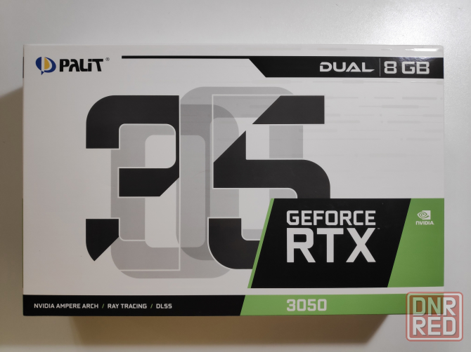 Видеокарта Palit NVIDIA GeForce RTX 3050 DUAL 8ГБ Новая! Донецк - изображение 1
