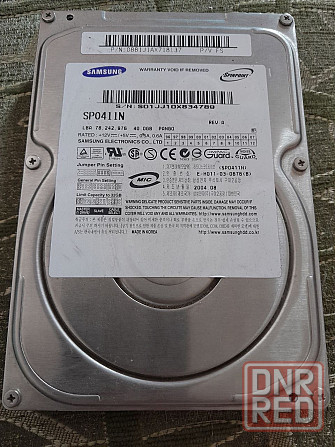 Жесткий диск Samsung sp0411n 3.5 40gb ide Донецк - изображение 1