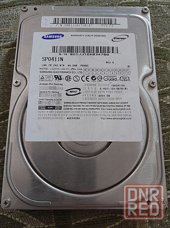 жесткий диск samsung sp0411n 3.5 40gb ide Донецк - изображение 1