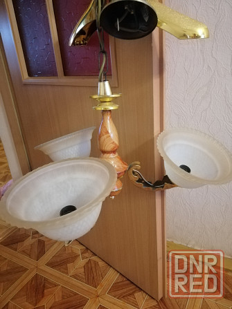 Продам люстру светильник на 3 рожка Донецк - изображение 5