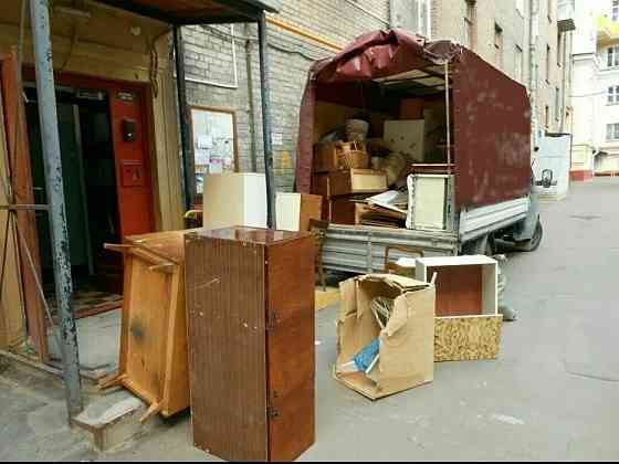 Вывоз строительного мусора, старой мебели, услуги грузчиков Донецк
