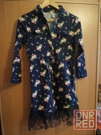 Продам теплое платье халат байка, р. 40 Донецк - изображение 2