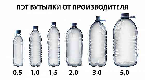 ПЭТ бутылка от 0.5 до 6.0 литра Донецк