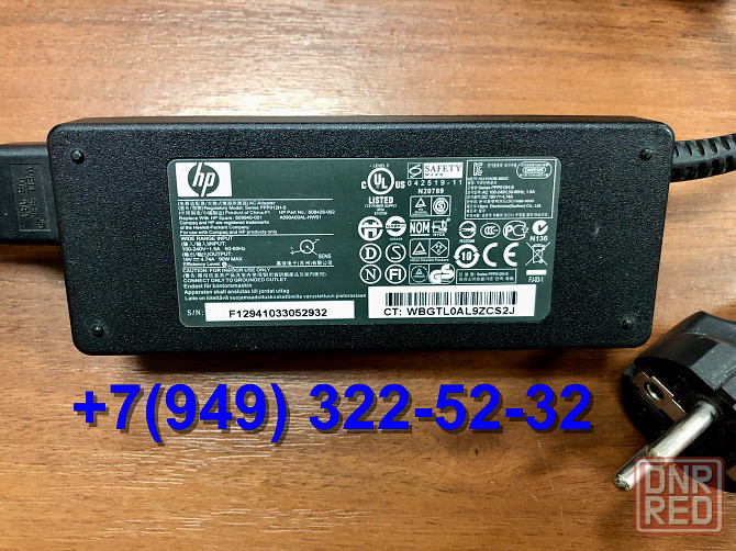 Блок питания для ноутбука HP 19V 4.74A 7.4x5.0 90W PPP012H-S Донецк - изображение 1